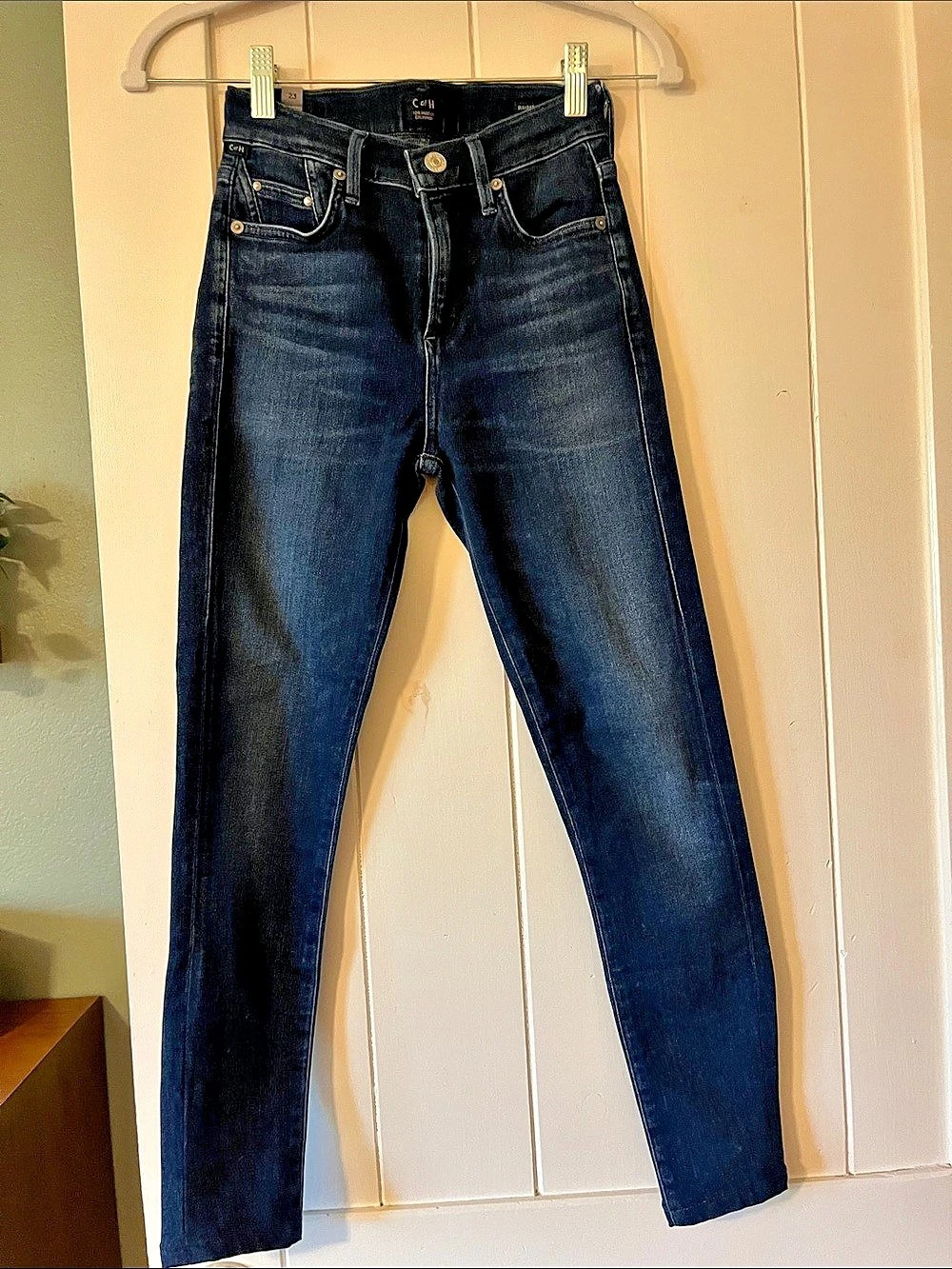 Citizen of Humanity Skinny Jeans Blue Waist 23 Like New